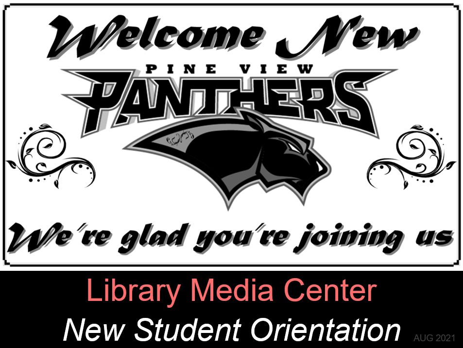 Welcome New students orientation flyer